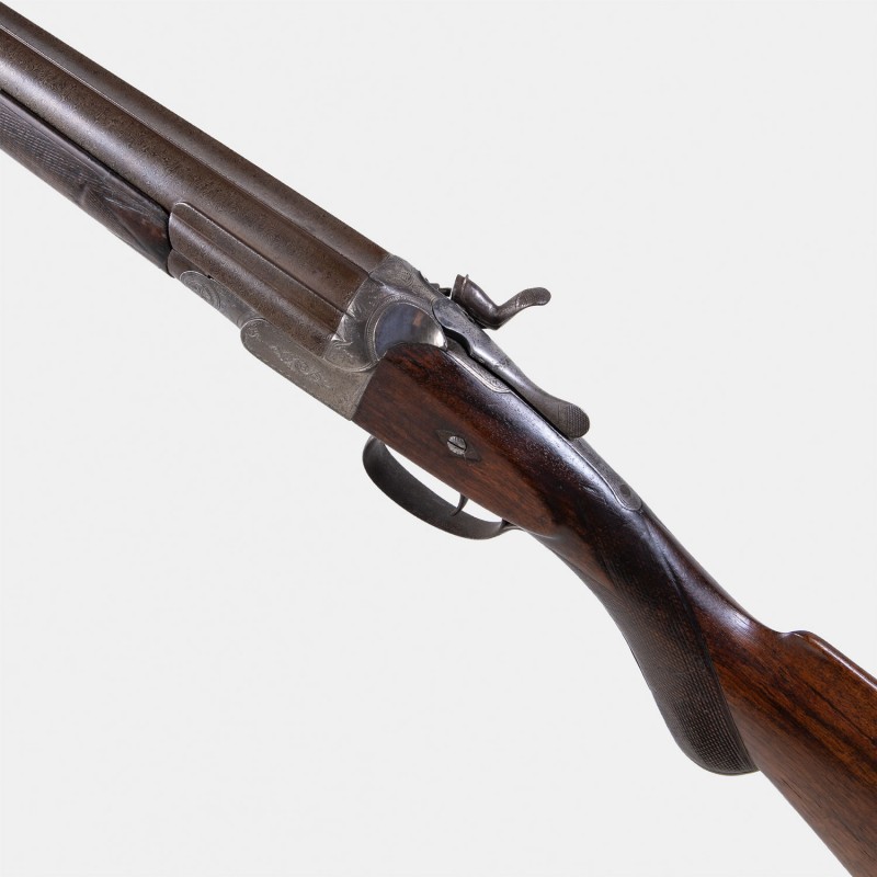 A1367 Fusil Monocoup Artisan Anglais à Chien Cal. 12