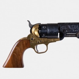A1811 Revolver Pietta 1851 Navy Gravé Cal. .44 en Coffret