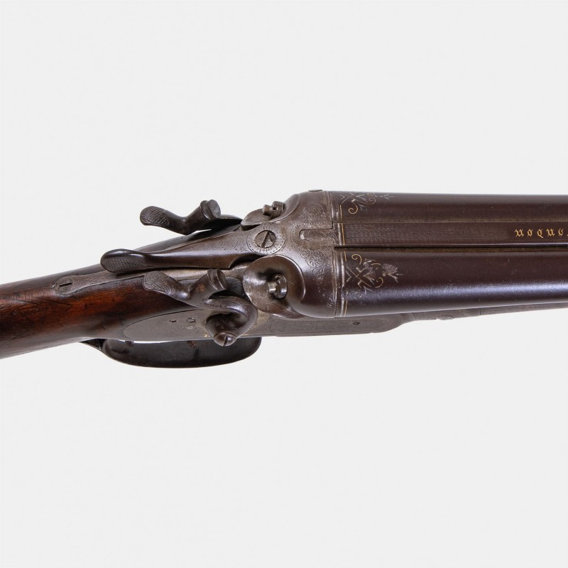A1366 Fusil à Chiens Artisan Liégeois Cal. 16 PN