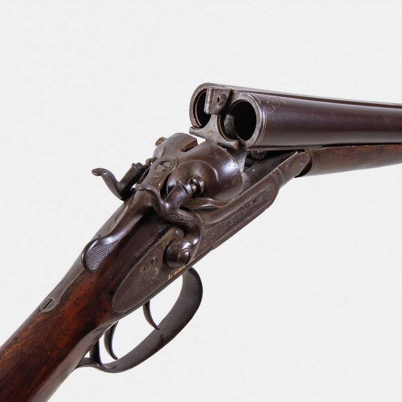 A1366 Fusil à Chiens Artisan Liégeois Cal. 16 PN